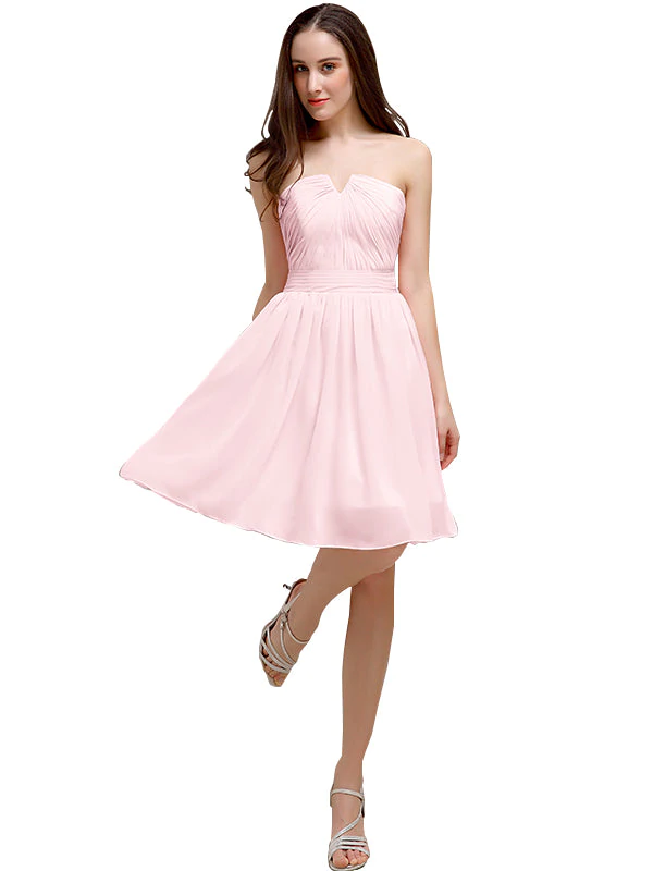 Vestidos de dama de honor satinado