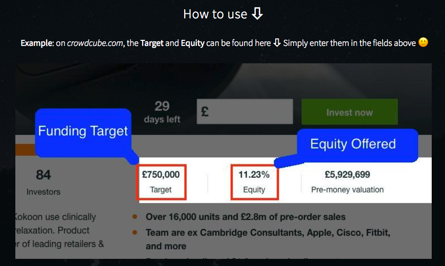 Crowdfunding Investment Calculator gallery image