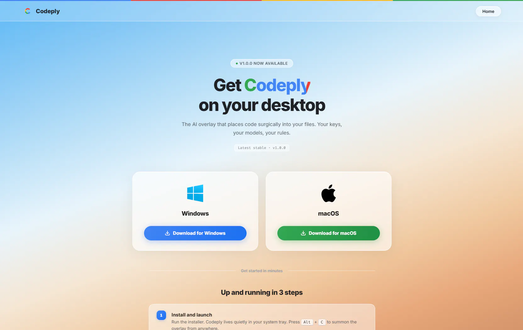 Codeply AI gallery image