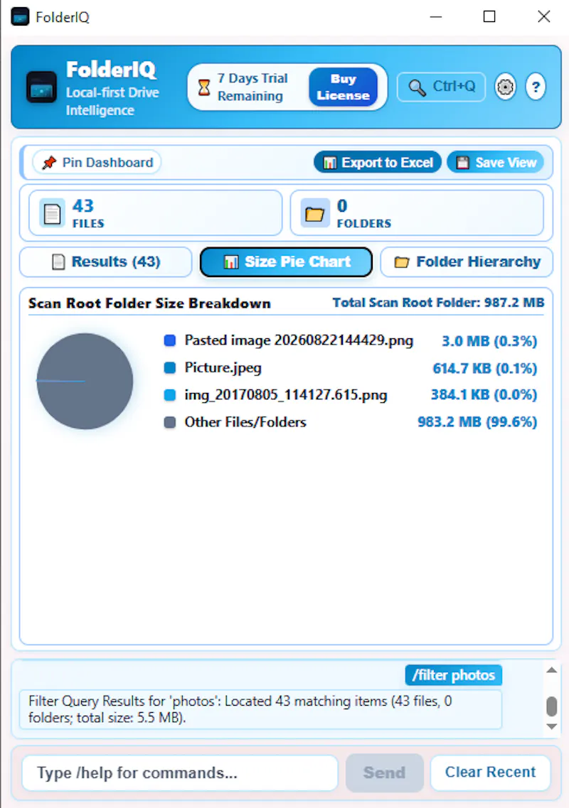 FolderIQ screenshot 3
