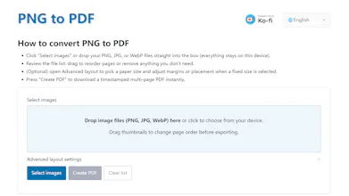 PNG to PDF gallery image