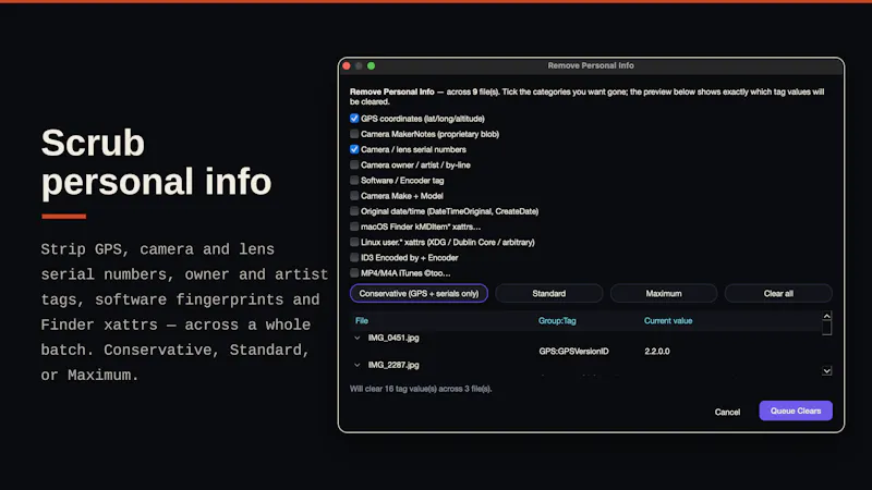 EXIF Cool screenshot 5