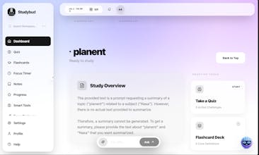 StudyBudAI gallery image