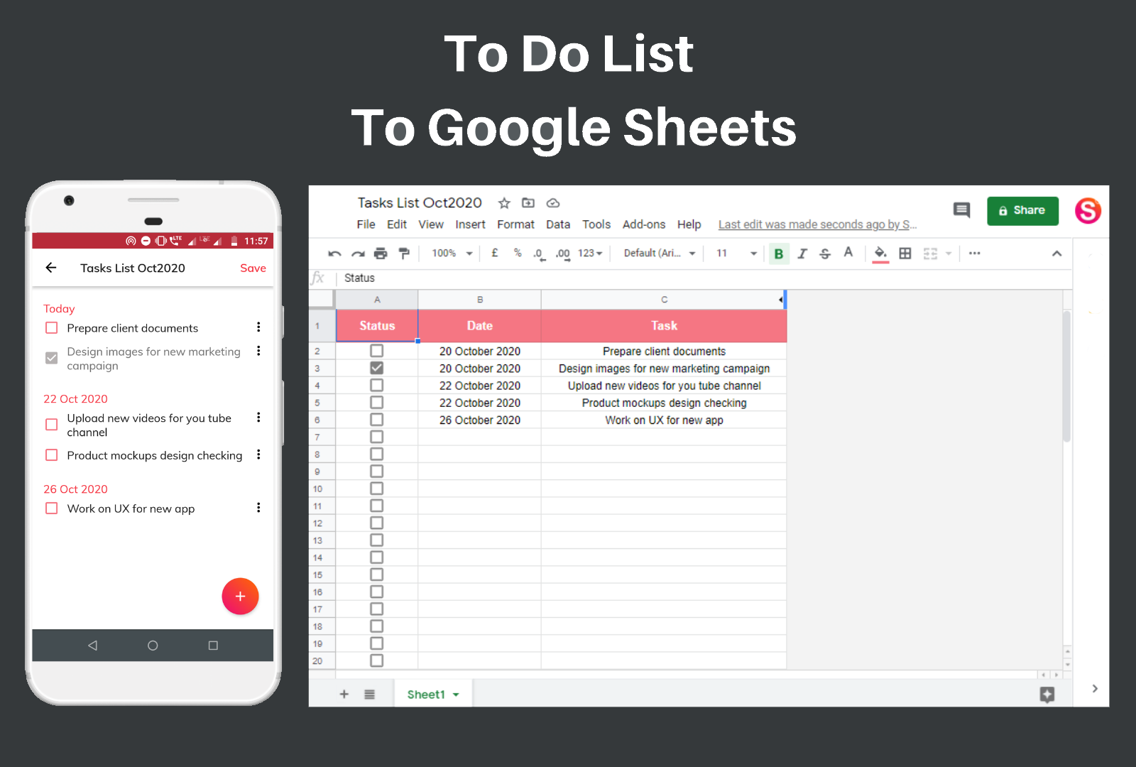 Upsheet: Templates For Google Sheets gallery image