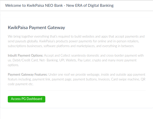 KwikPaisa NEO Bank gallery image