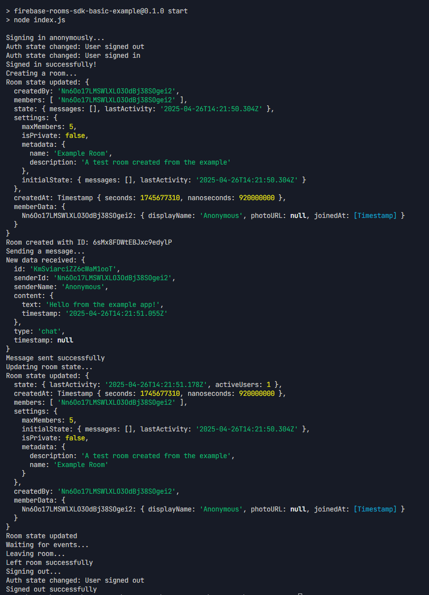 Firebase Rooms SDK - 중포 기지 미디어 2