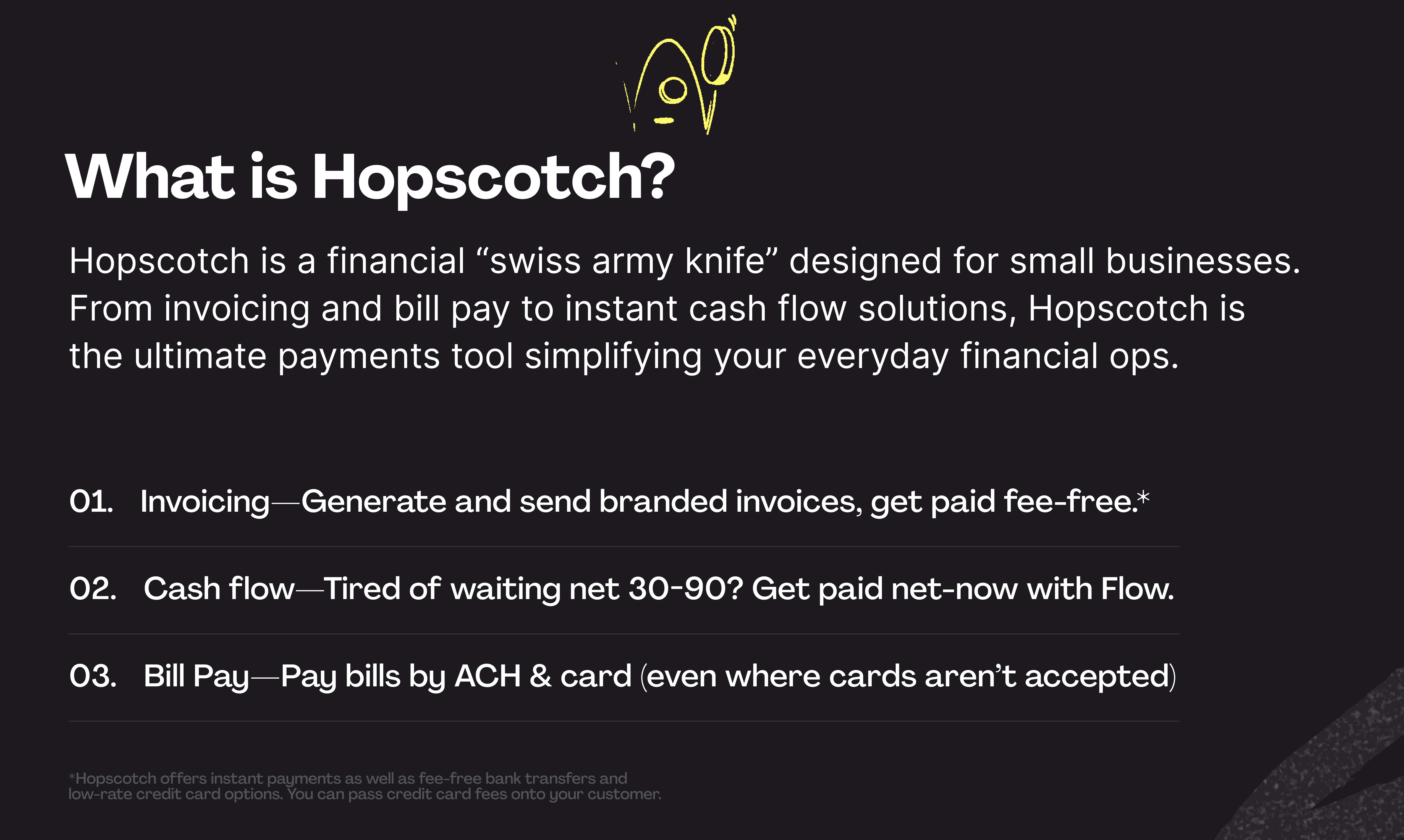 Hopscotch 흐름 - 다시는 늦게 돈을받지 마십시오 미디어 8