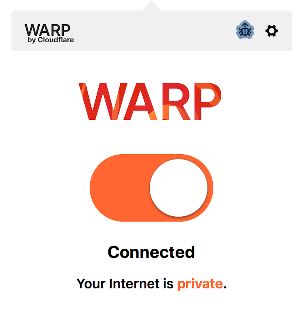 cloudflare warp vpn free download for mac