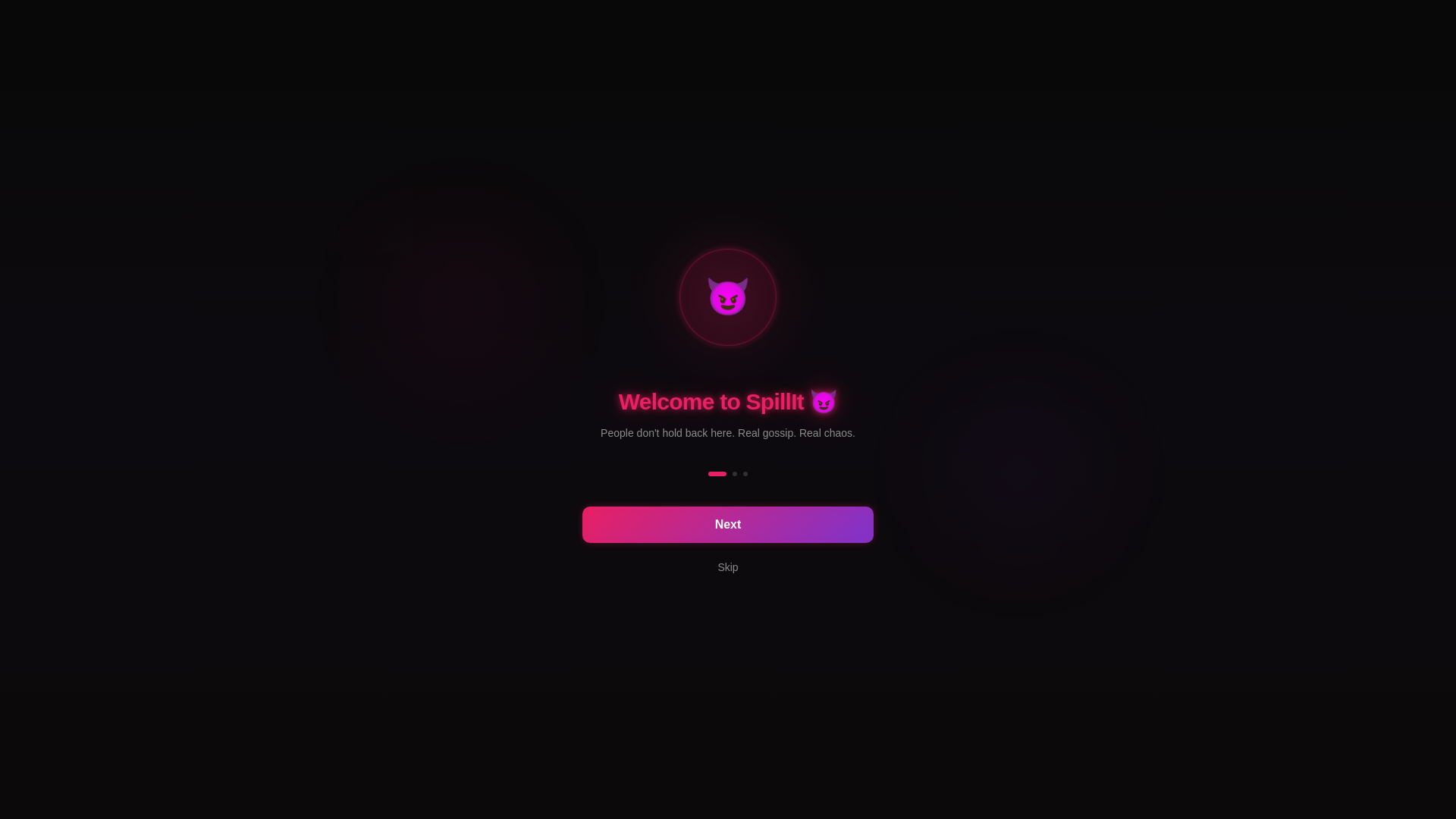 Spilllt — Anonymous Gossip App gallery image
