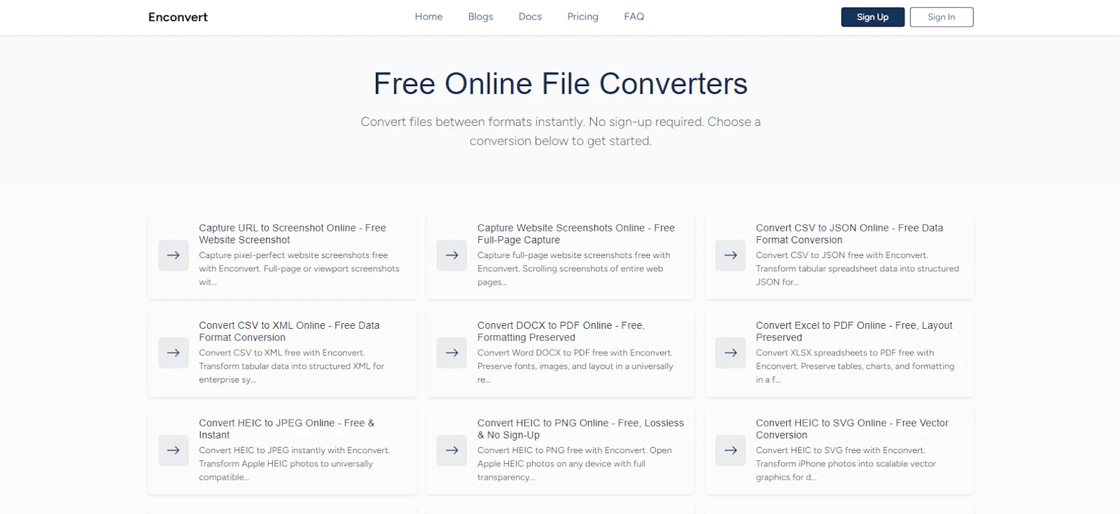 Enconvert screenshot 2