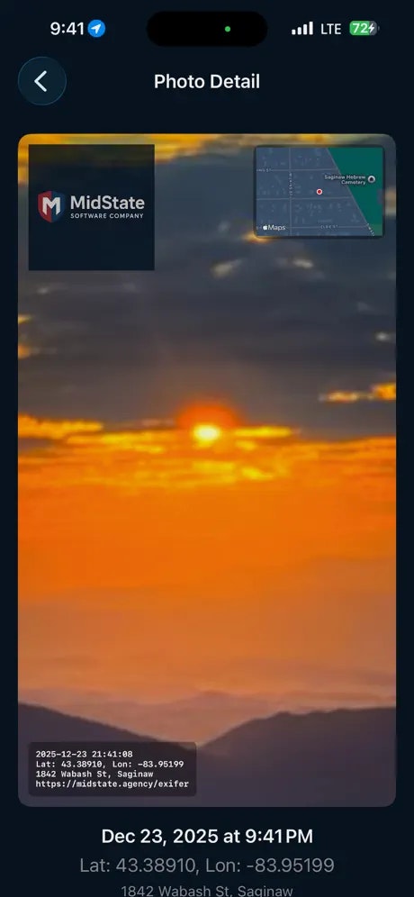 EXIFer Pro – Court-Ready Evidence Camera - Screenshot 5 showing product features and functionality