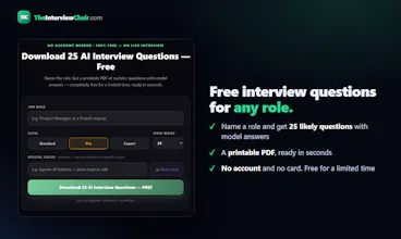 TheInterviewChair.com gallery image