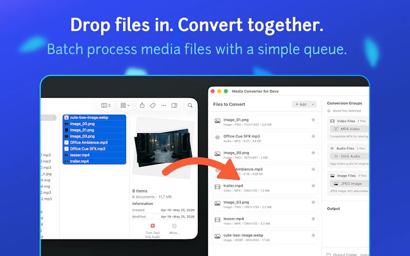 Media Converter for Devs screenshot 3