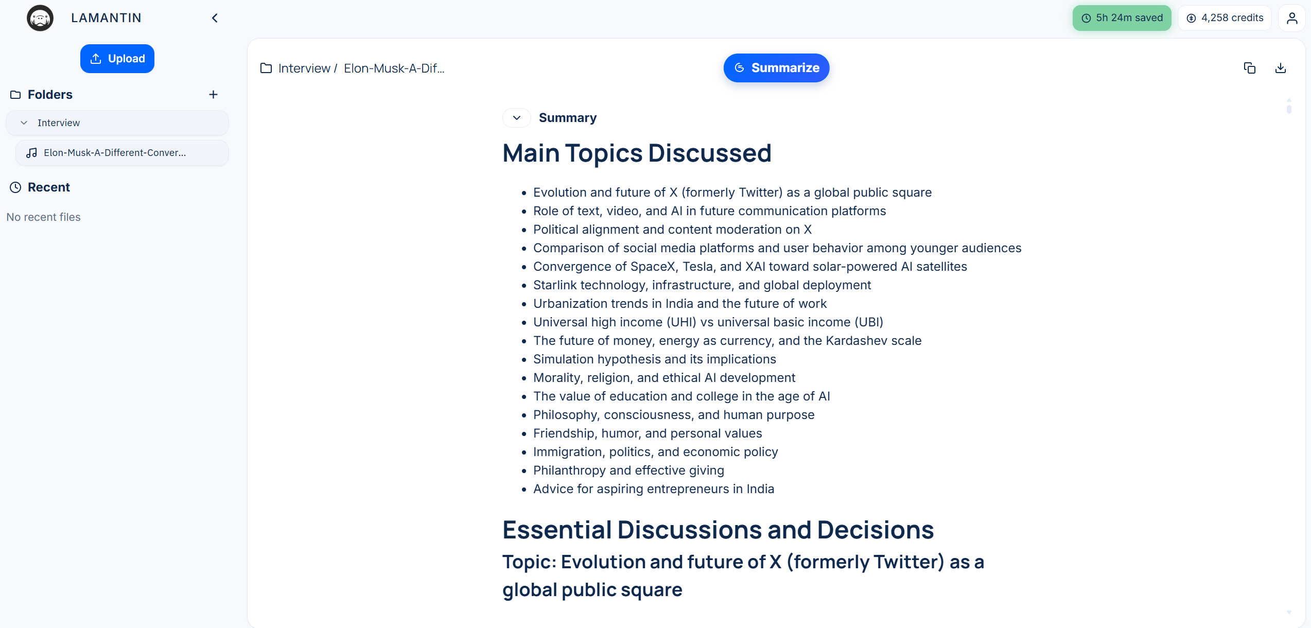 Lamantin - Screenshot 3 showing product features and functionality