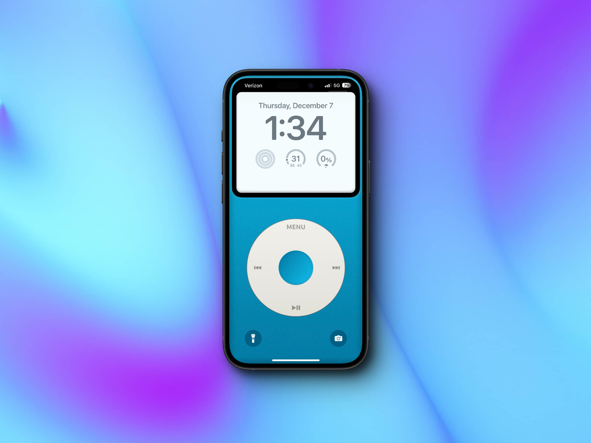 วอลล์เปเปอร์ iPod สำหรับ iPhone media 7