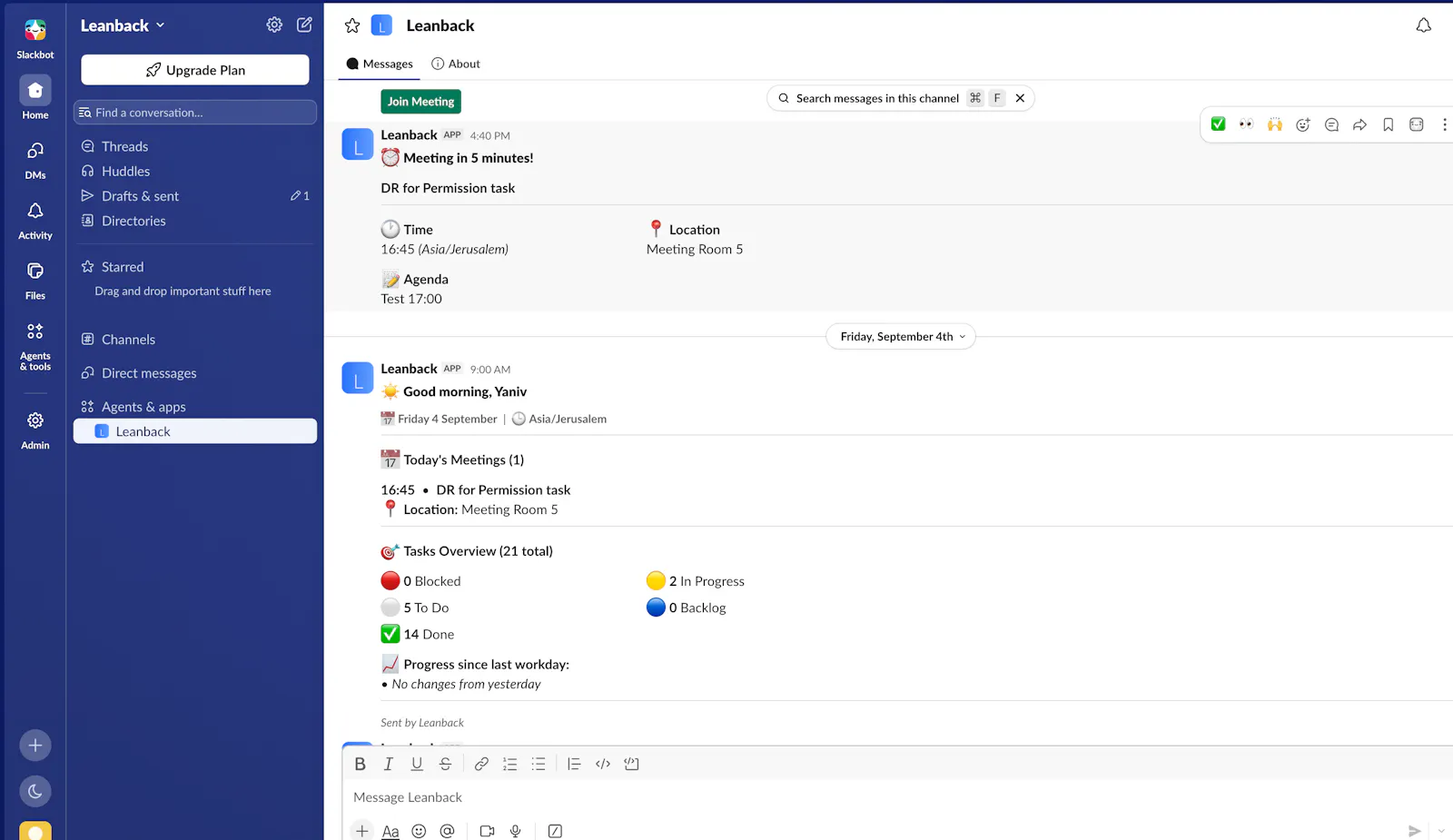 Leanback screenshot 4