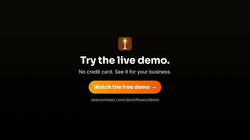 SeenOnMain screenshot 1 (video preview)