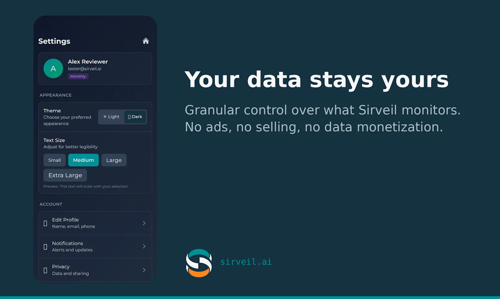 Sirveil screenshot 6