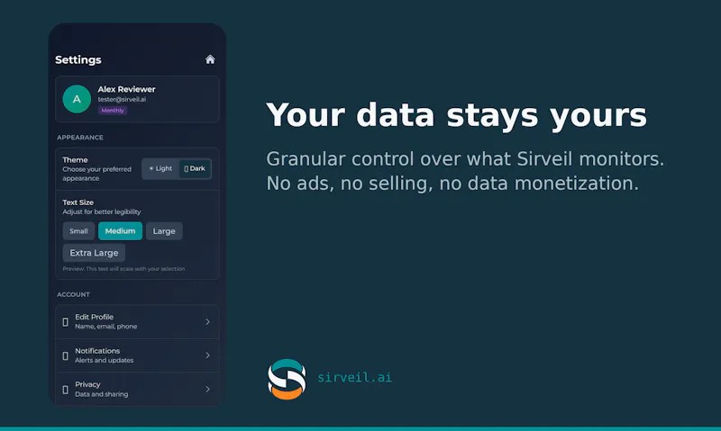 Sirveil screenshot 6