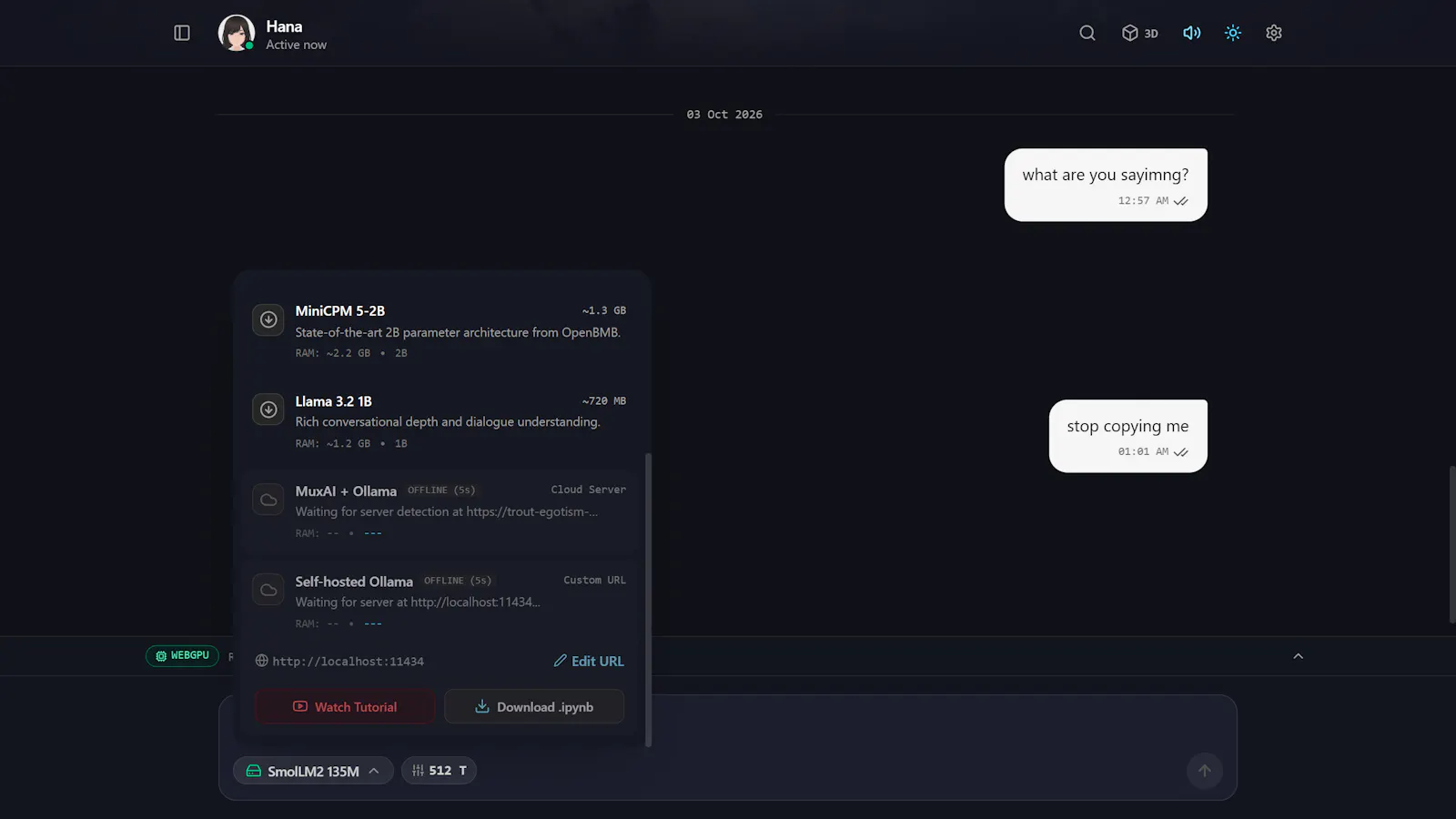 Hana screenshot 7