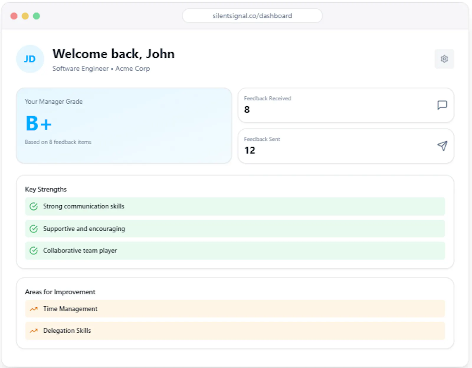 SilentSignal screenshot 1