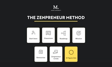 Emprendedores haciendo networking en la Comunidad Zenpreneur: Conecta con personas afines para potenciar tu camino empresarial.