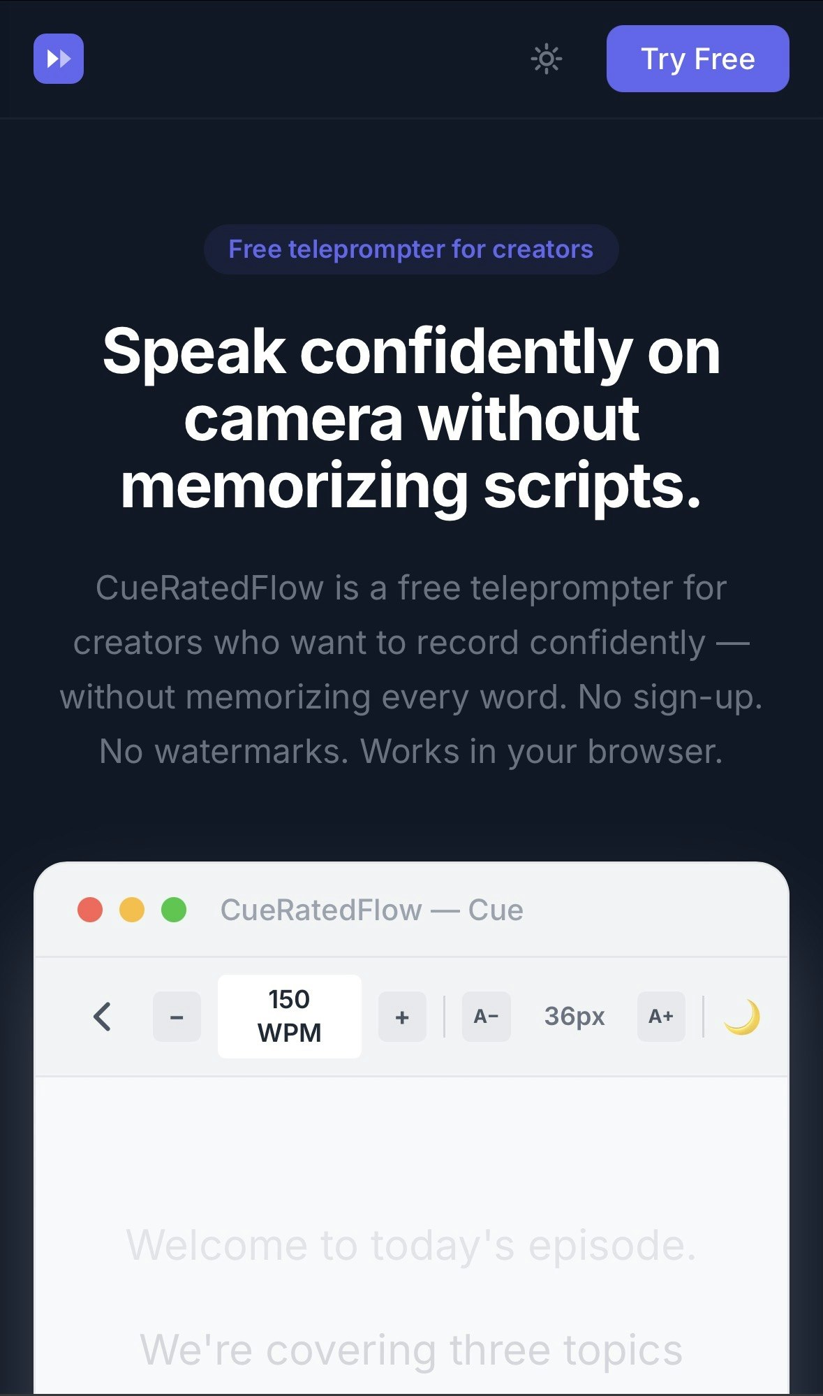CueRatedFlow  gallery image