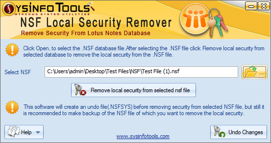وسائط MailConverterTools NSF Security مزيل - قم بإزالة قيود أمان ملف NSF على الفور 1