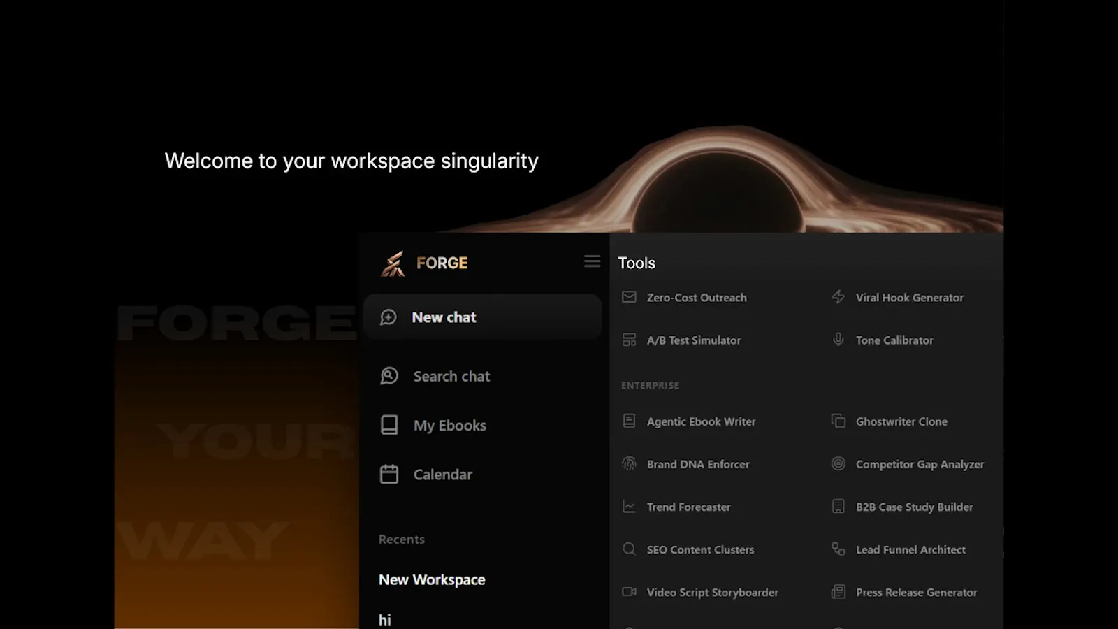 Forge screenshot 1 (video preview)