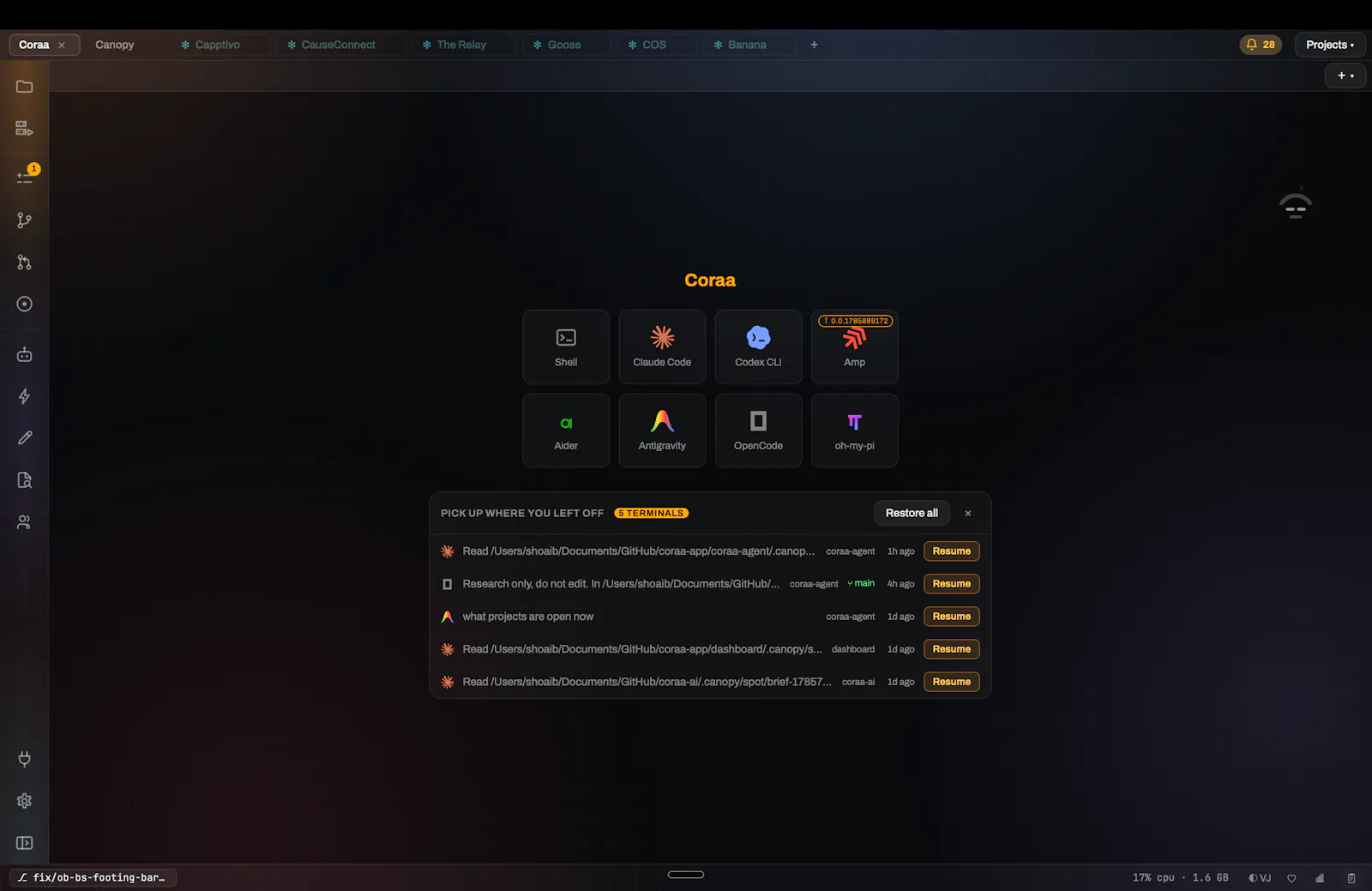 Canopy IDE screenshot 2
