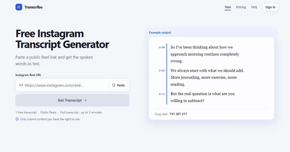 Transcribo gallery image