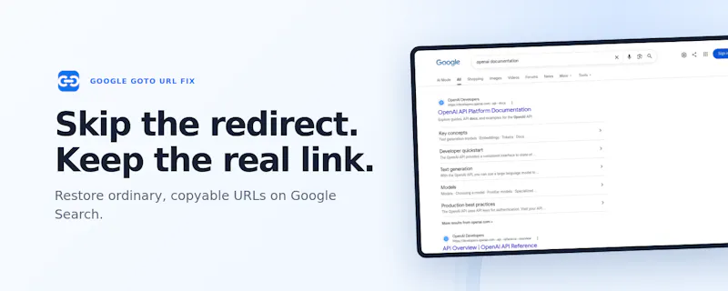 GoogleGotoUrl screenshot 1