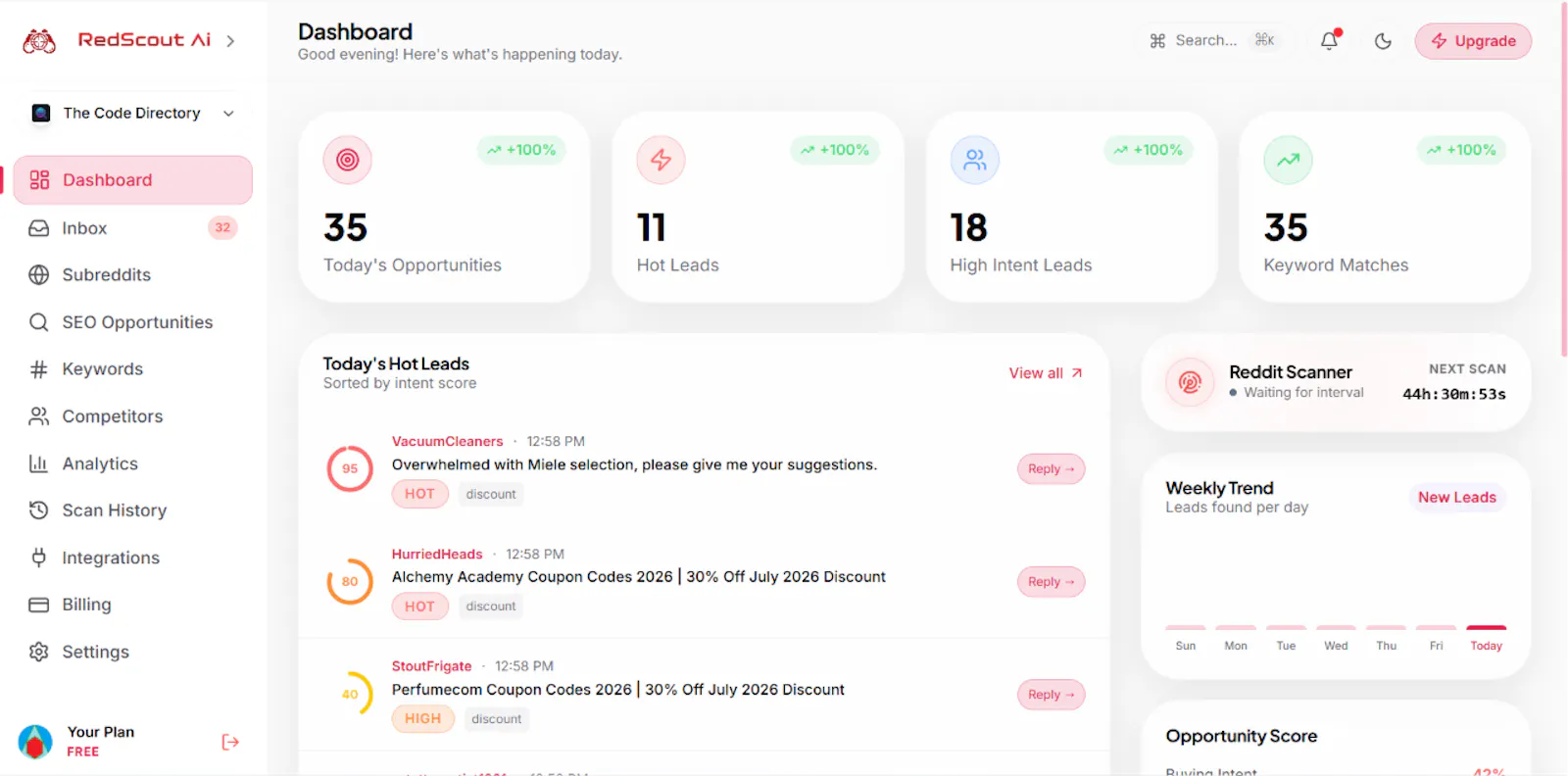 RedScout AI screenshot 2