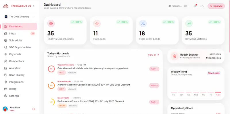 RedScout AI screenshot 2