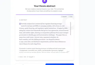 Tesify – Ethical AI for thesis writing gallery image