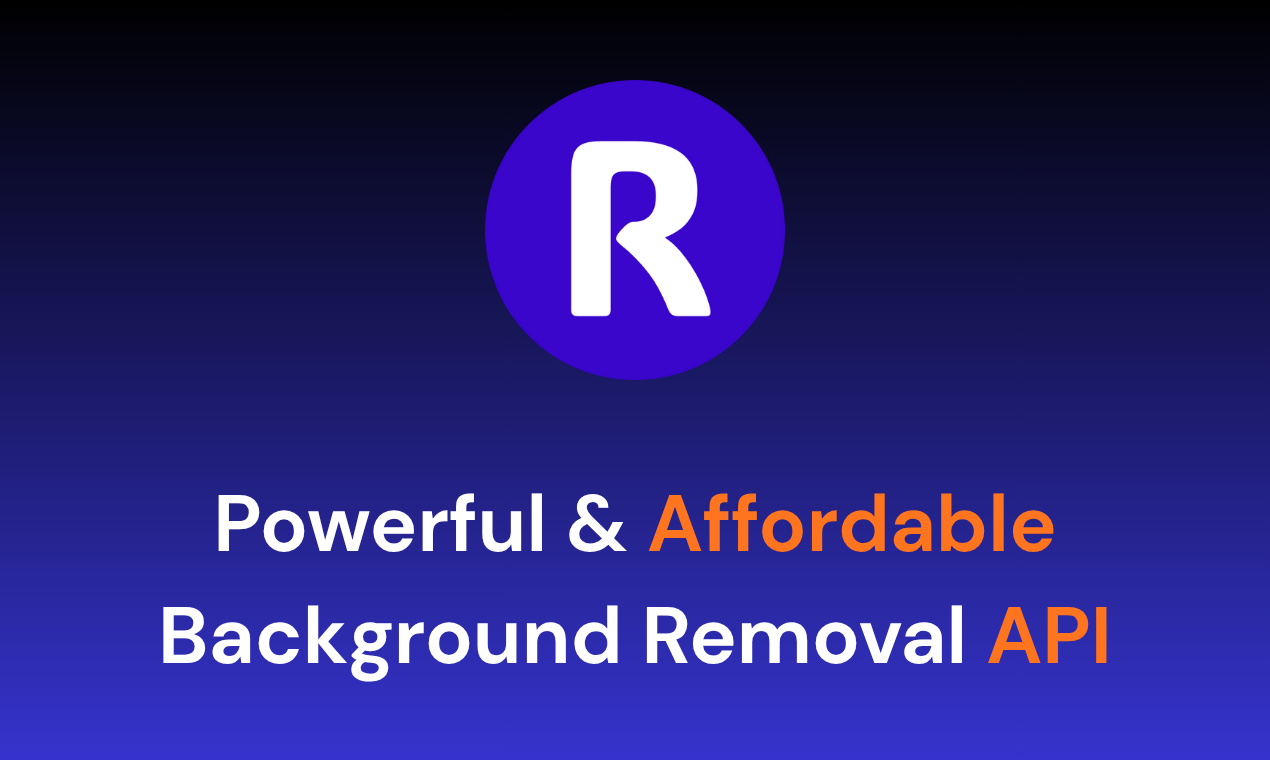 RemovebgAPI - Main screenshot showing features and interface