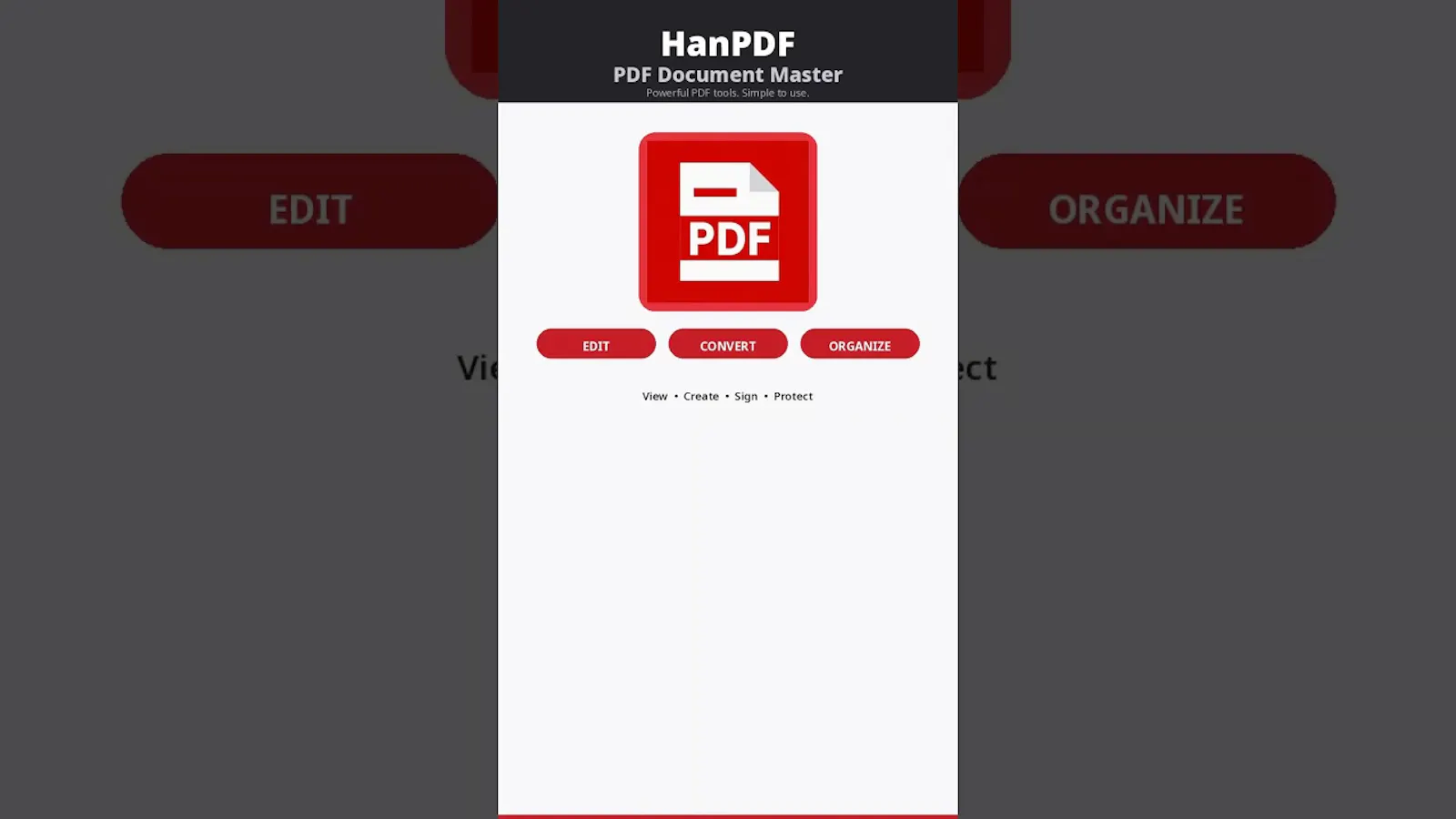 HanPDF screenshot 1 (video preview)