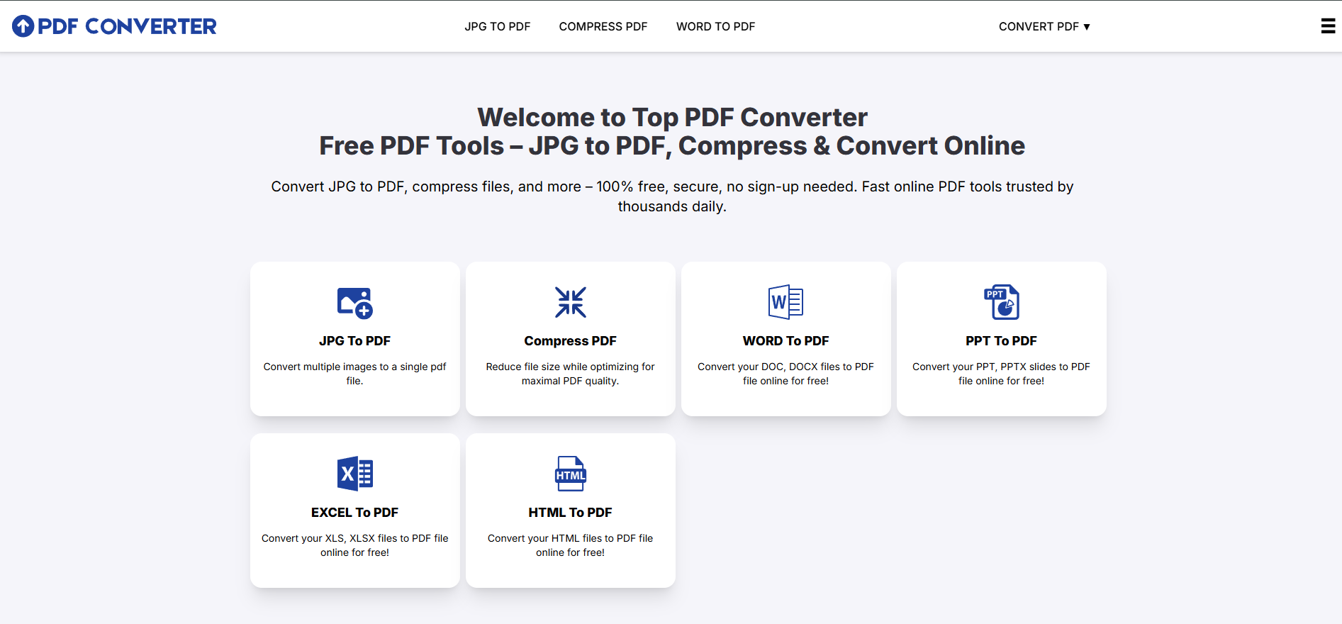 Media Penukar PDF atas - Alat PDF percuma, cepat, selamat untuk semua orang 2