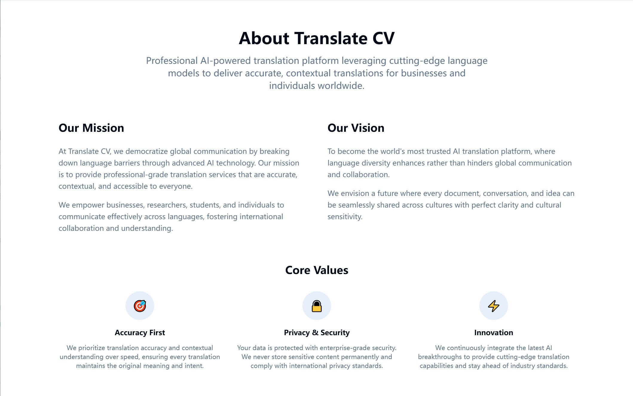 Tradurre cv media 3