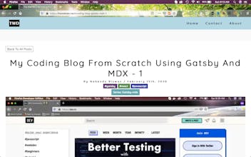 The Web Dev gallery image