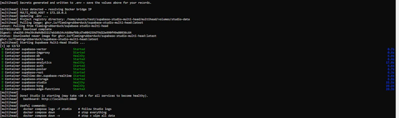 Supabase Studio Multi screenshot 3