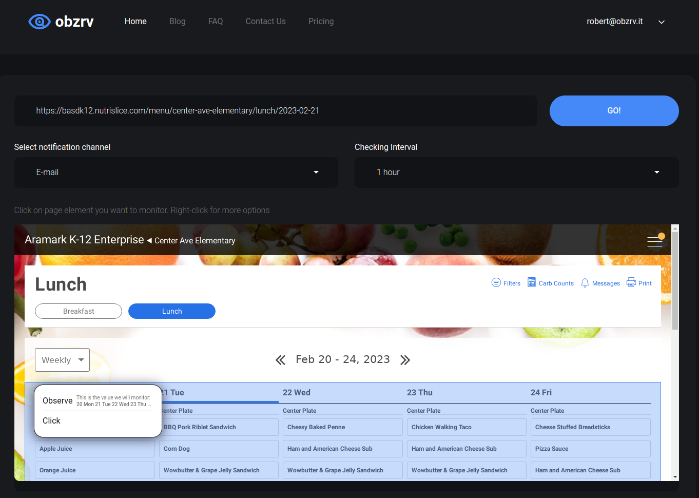 Obzrv.it - ウェブ上であなたにとって重要なすべてを簡単に追跡するメディア6