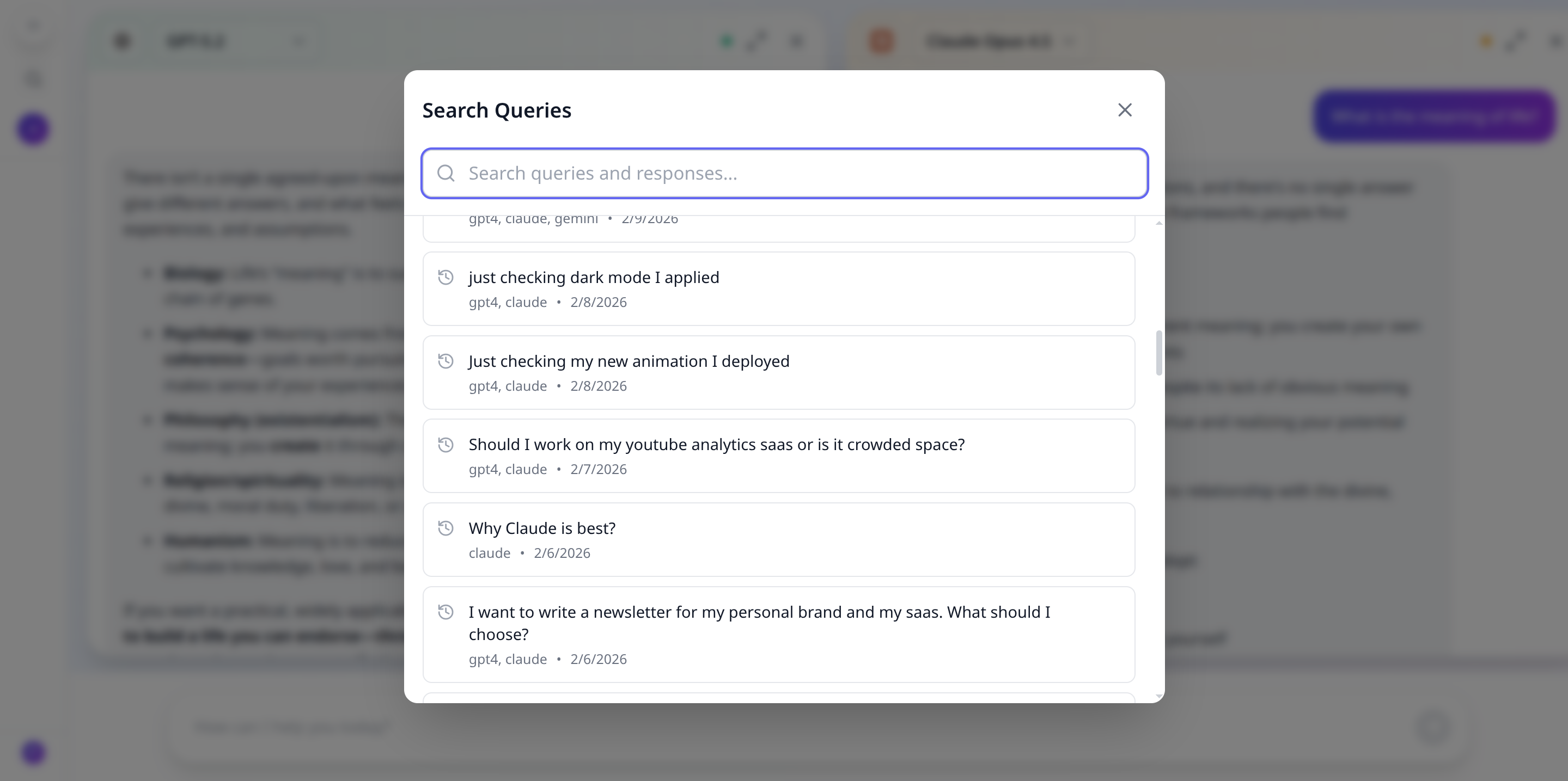 MultiLLM - Screenshot 2 showing product features and functionality