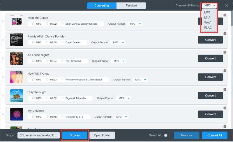 DUMPMEDIA Amazon Music Converter - Amazon Music Audios를 원하는 형식으로 다운로드하여 변환하십시오 미디어 2