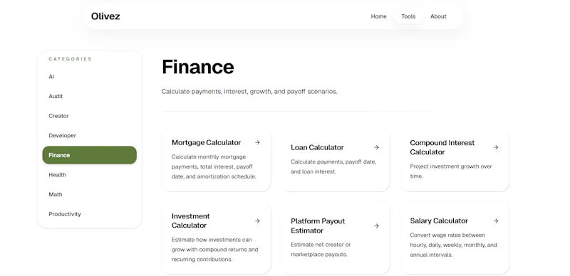 Olivez screenshot 3