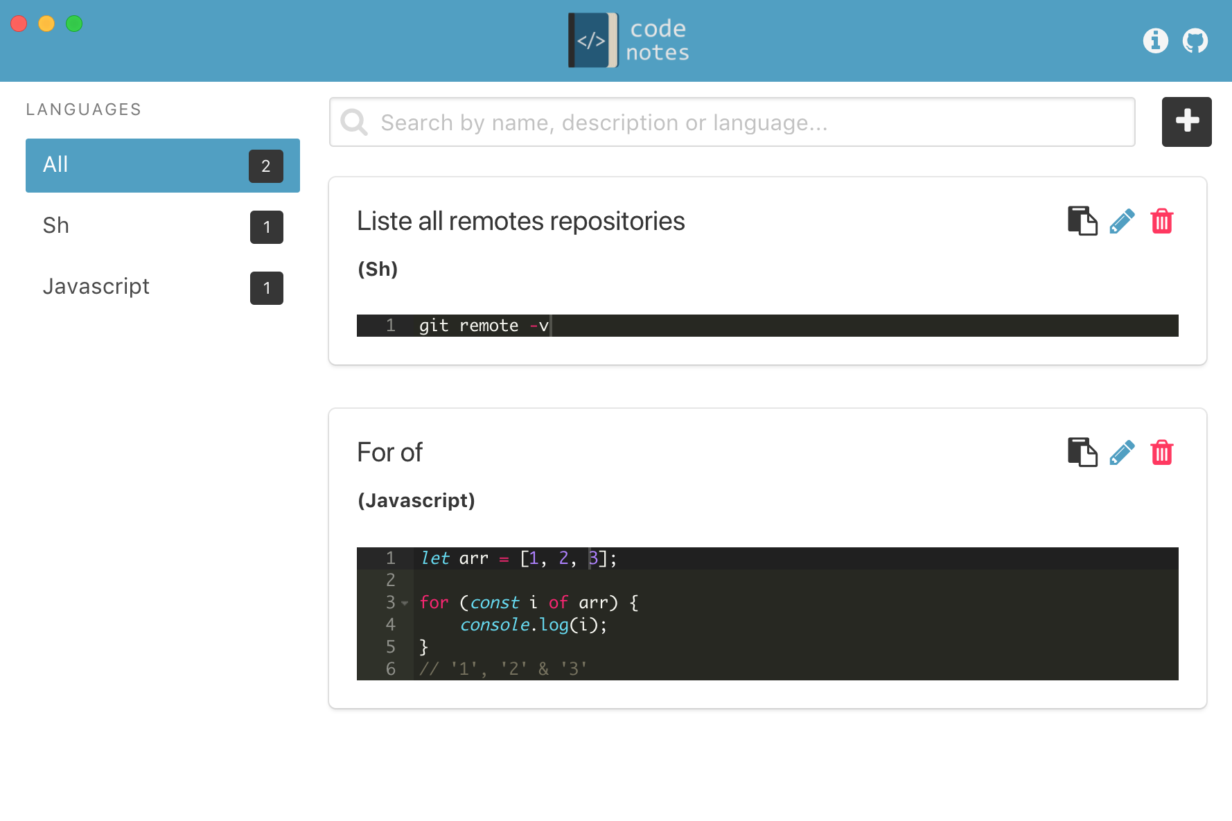 Code Notes gallery image