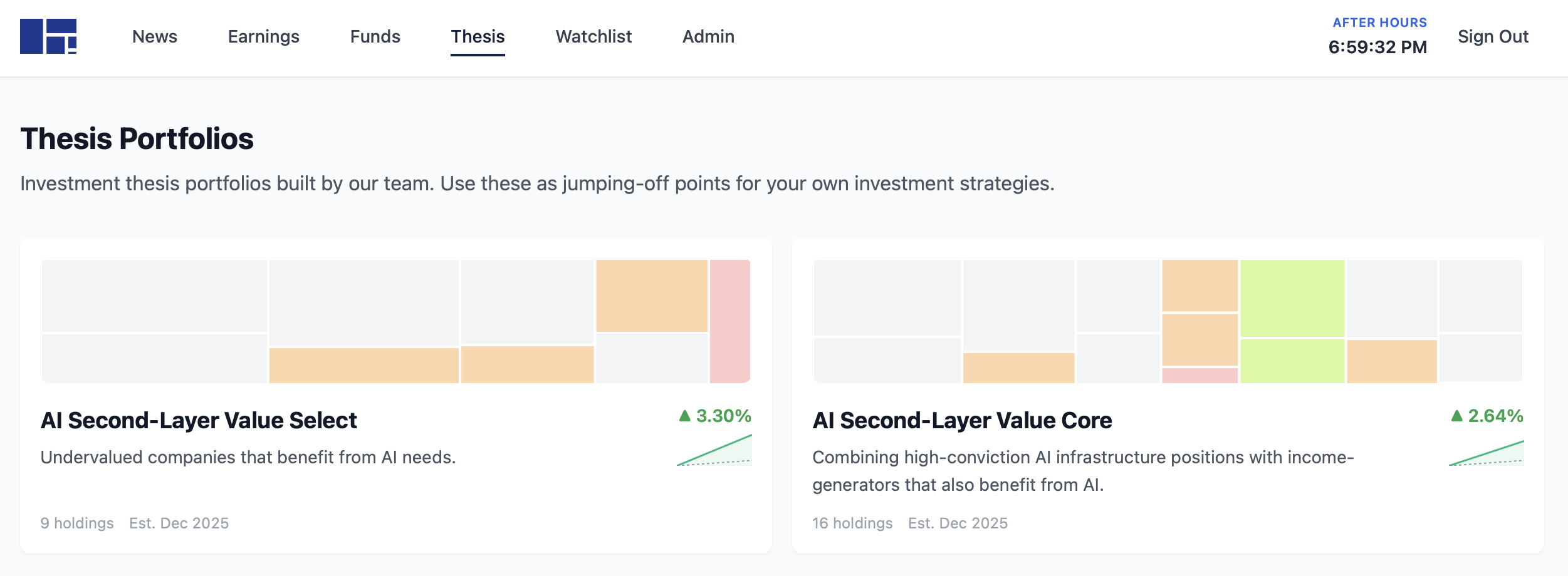 stock.holdings - Screenshot 3 showing product features and functionality