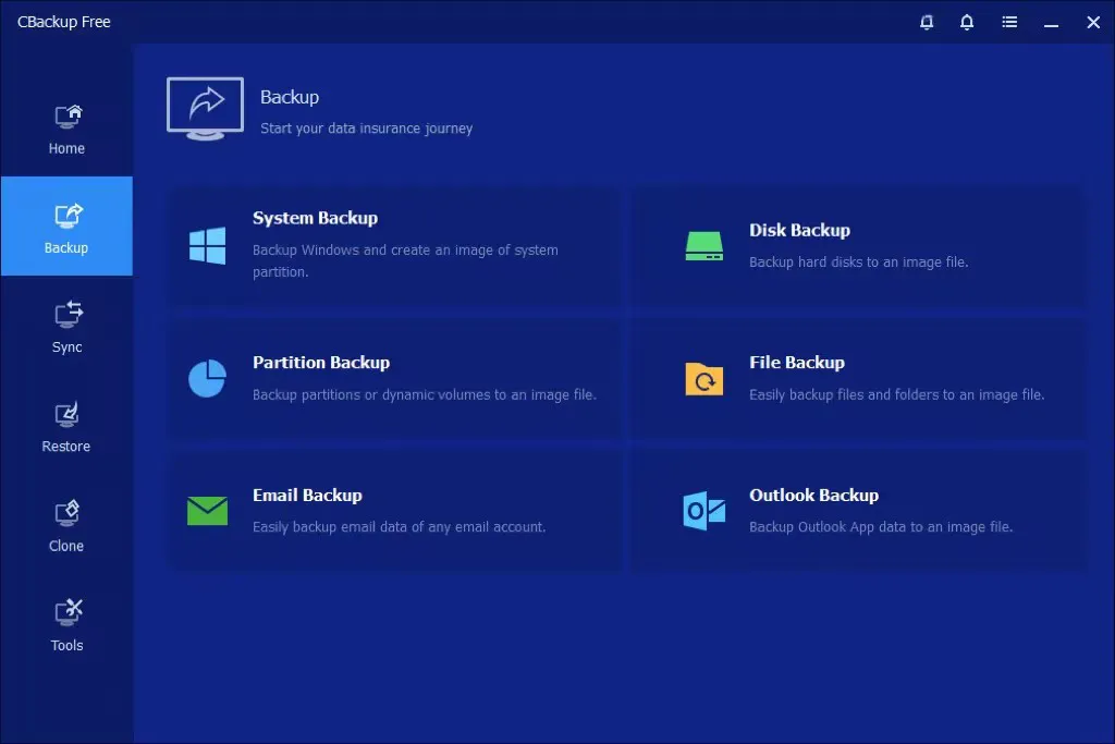 CBackup gallery image