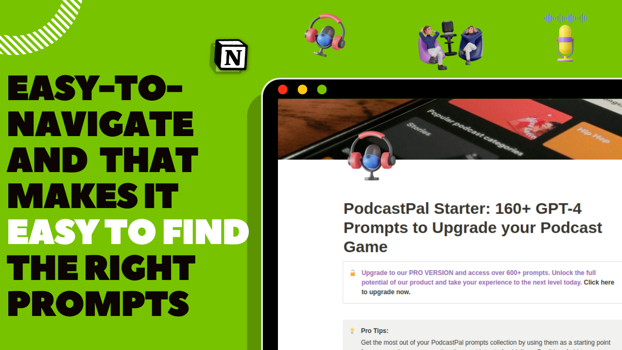 PodcastPal- GPT-4 Prompts for Podcasters gallery image