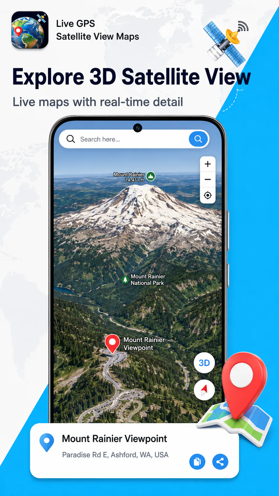 Live GPS Satellite View Maps gallery image
